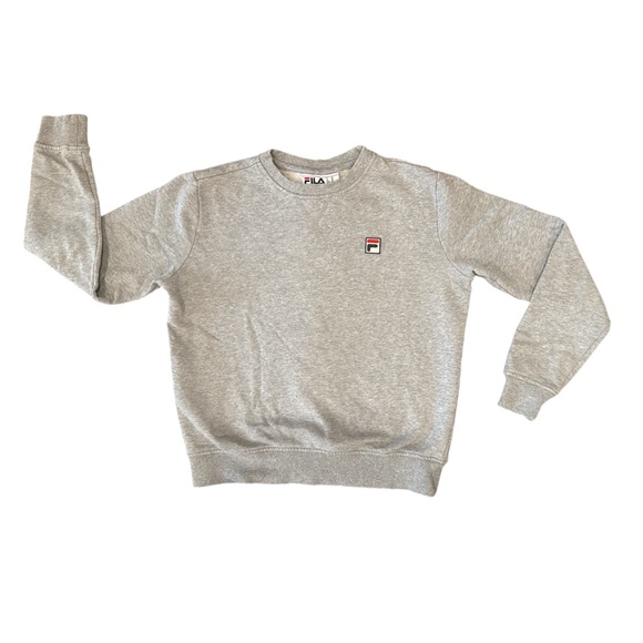 FILA’s  Gray Track Pants Jogger & Sweatshirt set Sz XS - Picture 2 of 11